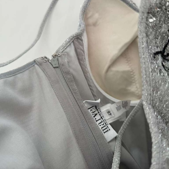 La Perla Vintage Silver and Black Embellished corset - Picture 10 of 13